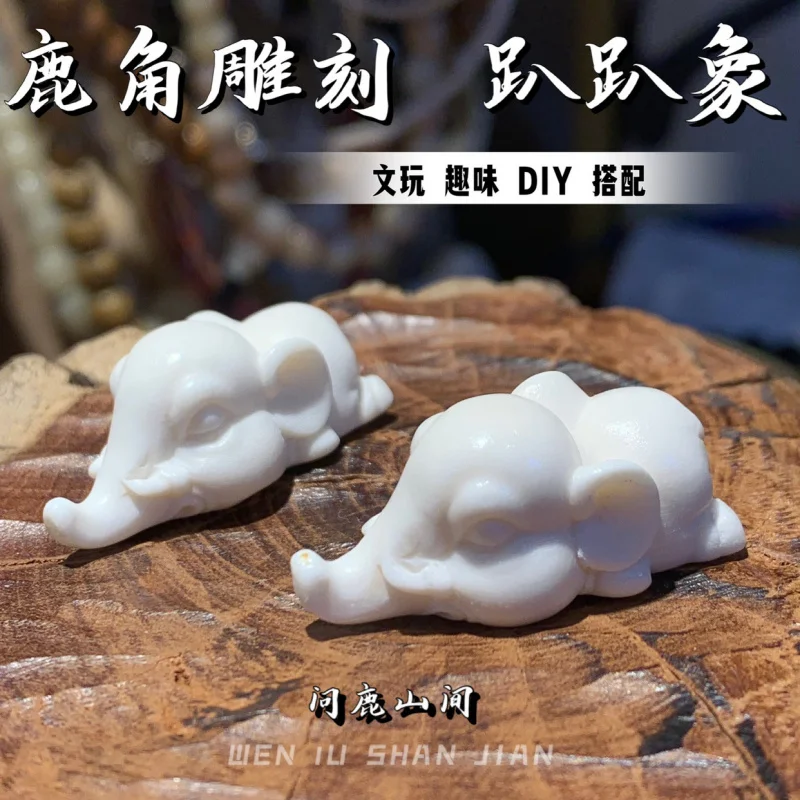 Deer Antler Pa Pa Pa Elephant Fun Accessories Cultural Plaything Matching