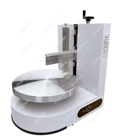 Semi-automatische Ronde Verjaardagstaart Crème Boter Verspreidingsmachine Kleine Tafelblad Taarten Chocolade Crèmes Icing