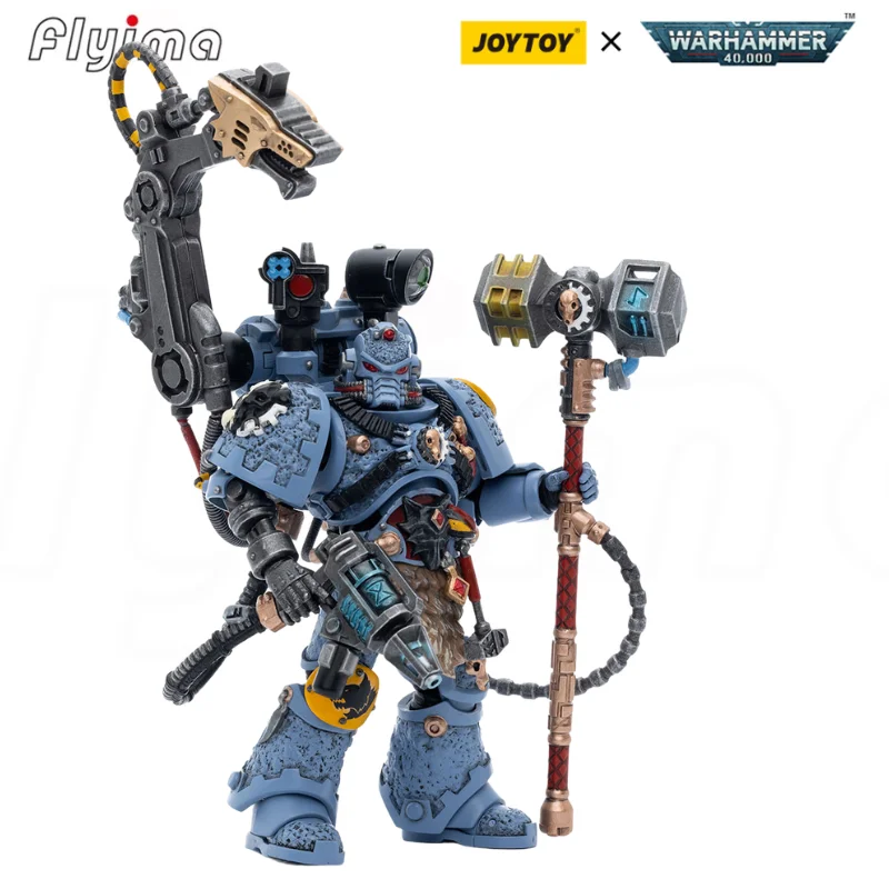 [In-Stock] JOYTOY 1/18 Action Figures Space Wolves Iron Priest Jorin Fellhammer Model Toys Free Shipping