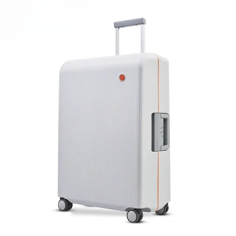 Mala leve elegante PW004-T cinza claro 24 polegadas