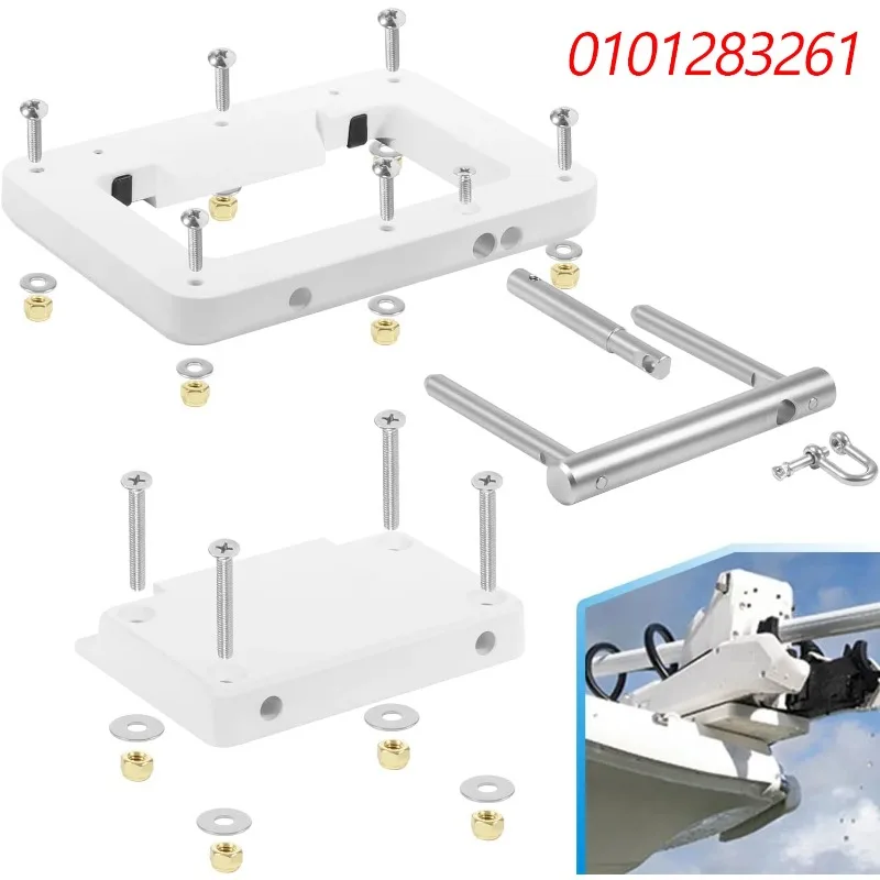 010-12832-61 Quick Release Bracket Plate System Replacement for Garmin Force Kraken Trolling Motor, 010-12832-60, 0100209801