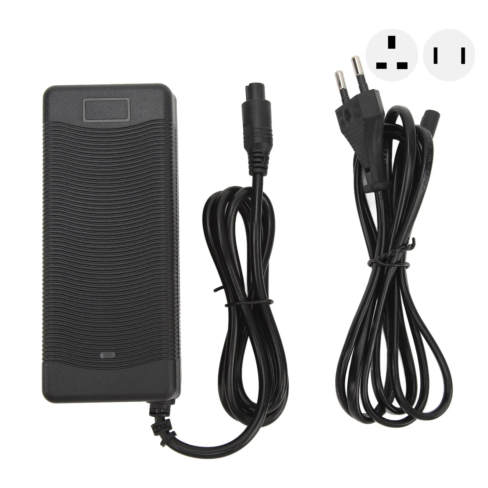 Зарядное устройство для электрического скутера 54,6 В, 2 А, термостойкое, защита от помех, защита от сбоя питания, адаптер питания для электрического велосипеда