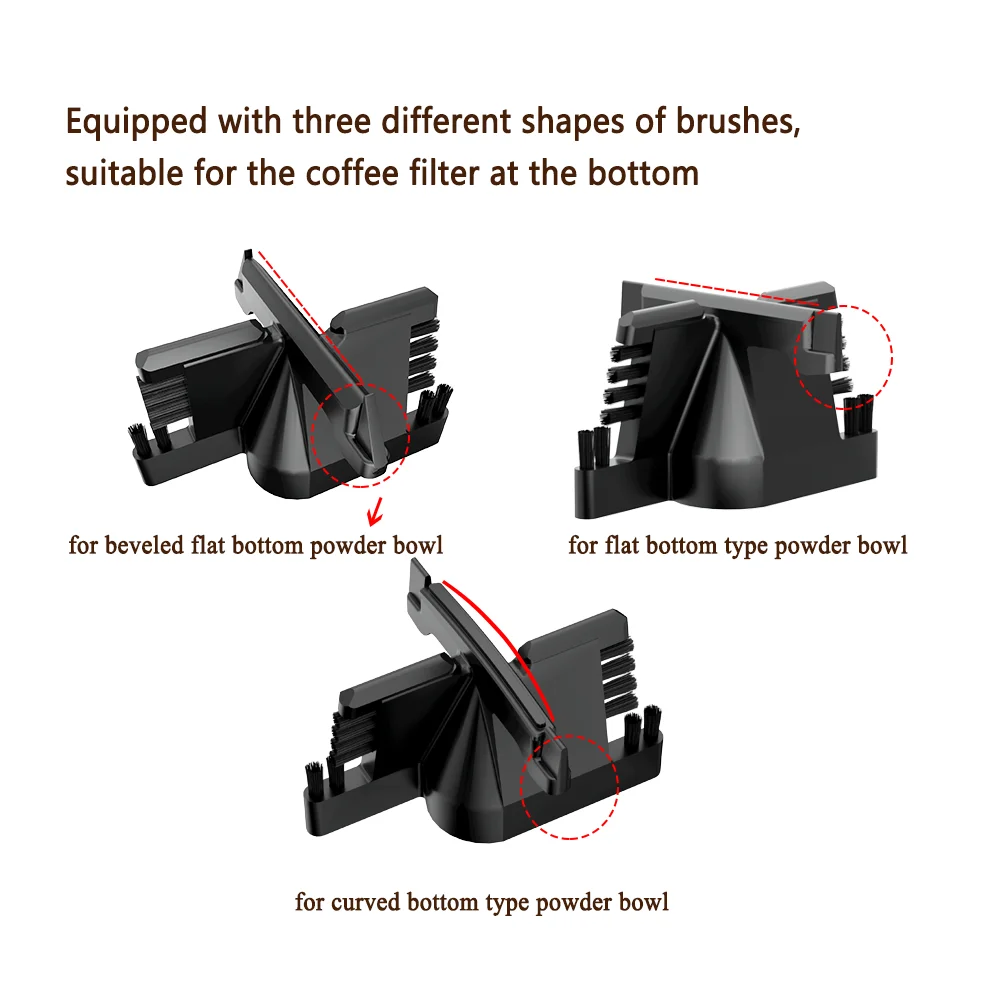 Automatic Cleaner For Coffee Portafilter Electric Portafilter Cleaner 58MM For Different Portafilters Cafe Tools Barista