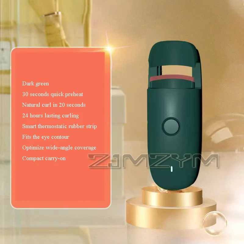 400mAh Electric Eyelash Curler กันน้ํา Anti-Scalding Long-Lasting Lash เครื่องมือ Fast Pre-ความร้อนชาร์จอุปกรณ์แต่งหน้า