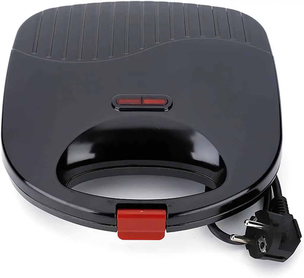 ماكينة صنع الوافل المنزلية، ماكينة صنع الساندوتشات، ماكينة صنع الإفطار، ماكينة شواء اللحوم، ومقلاة الكيك، والساندويتش