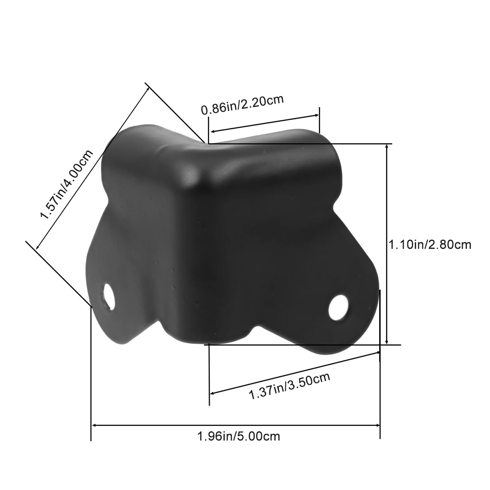 20 قطعة حماة الزوايا المضادة للتصادم المتكلم الحديد التفاف غطاء خزانة الأثاث الحرس المرحلة سلامة المتكلم غطاء الزاوية #5