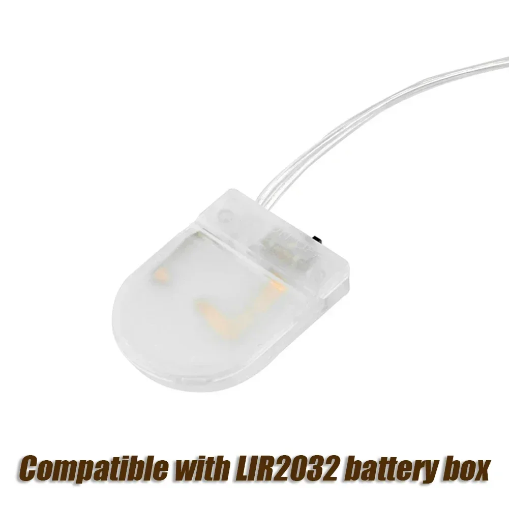 For CR2032 LIR2032 Coin Cell Battery Holder With Switch Leads Single Slot 3V Button Coin Cell BatteryCase
