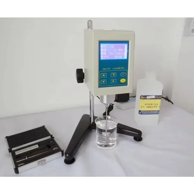 Lab NDJ-1 NDJ-5S Viscosimeter Oil Grease Paint Brookfield Rotary Viscosity Tester