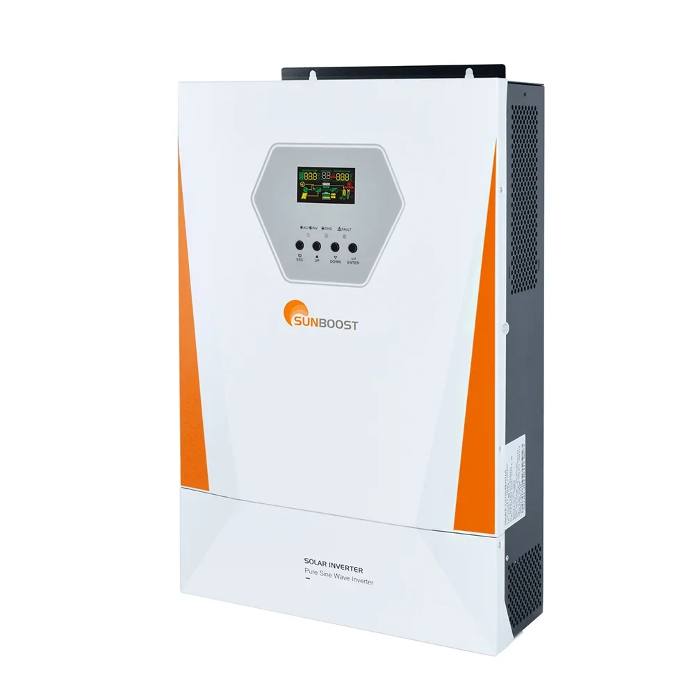 

SUNBOOST 3KW 4KW 5KW 6KW Hybrid Power Inverter MPPT AC/DC On Off Grid 48V Solar Inverter For Home Appliance