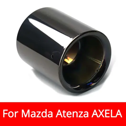 마쓰다 3 아테나 6 AXELA CX-3 CX-4 CX-5 CX7 CX8 CX5 배기 머플러 팁 수정 배기 파이프 팁 배기 시스템 액세서리