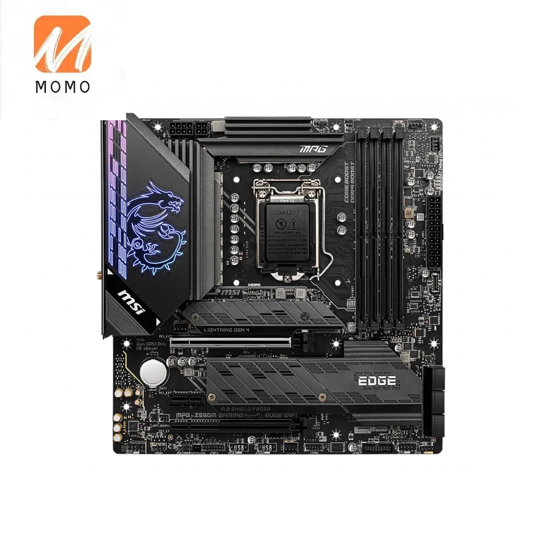 Carte mère Z590M Gaming Edge WIFI pour ordinateur de bureau, Z590I