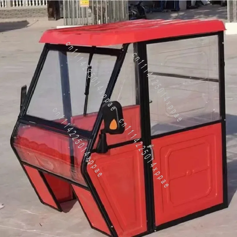 Shelter Cover Accessory For New Electric Tricycle Thick Fully Enclosed Transparent Glass Front Cab Canopy