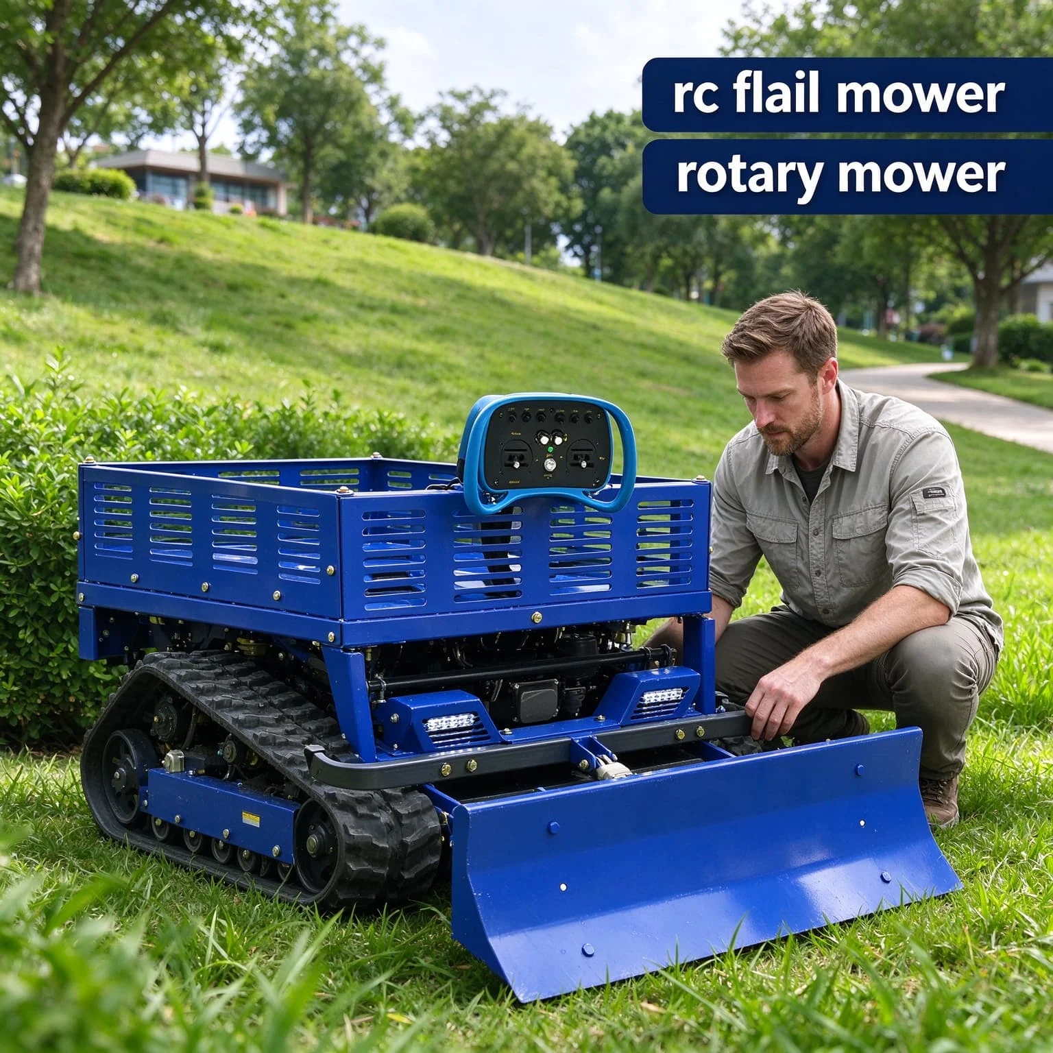 Customized zero turn lawn Hot Selling New Grass Cutting Machine Self Propelled Lawn Mower For Villa Lawn Household Green Space