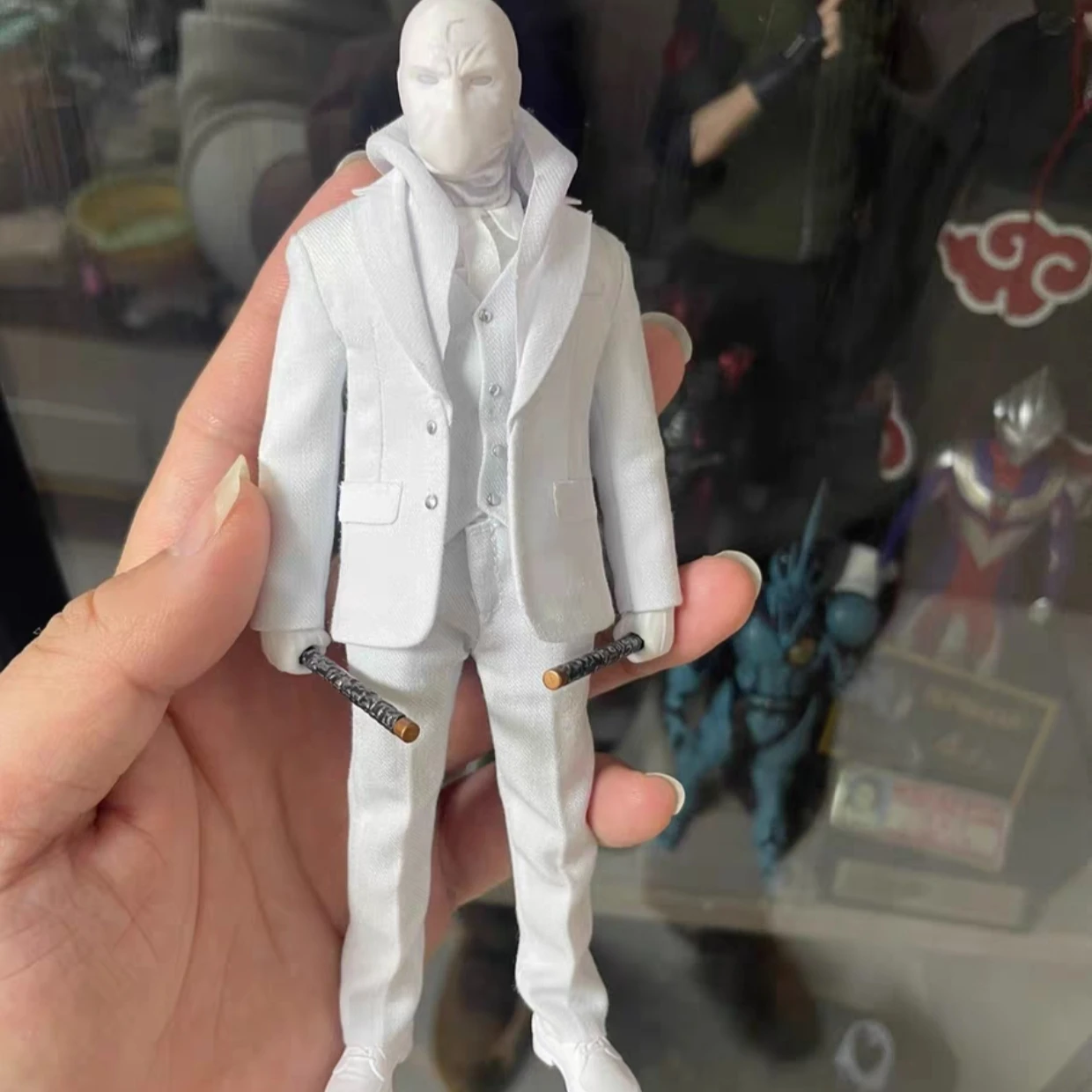 

In Stock Atoncustom Moonlight Knight Mr. Night 1/12 Suit Design Battle Damaged Design Movable Humanoid Doll Birthday Gift