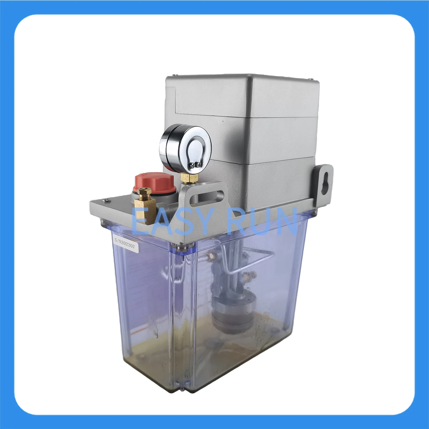 2L CNC Fully Automatic Lubrication Pump PLC Electric Oil Pump 220V  Grease 46#~00# Injector For Injection Machine