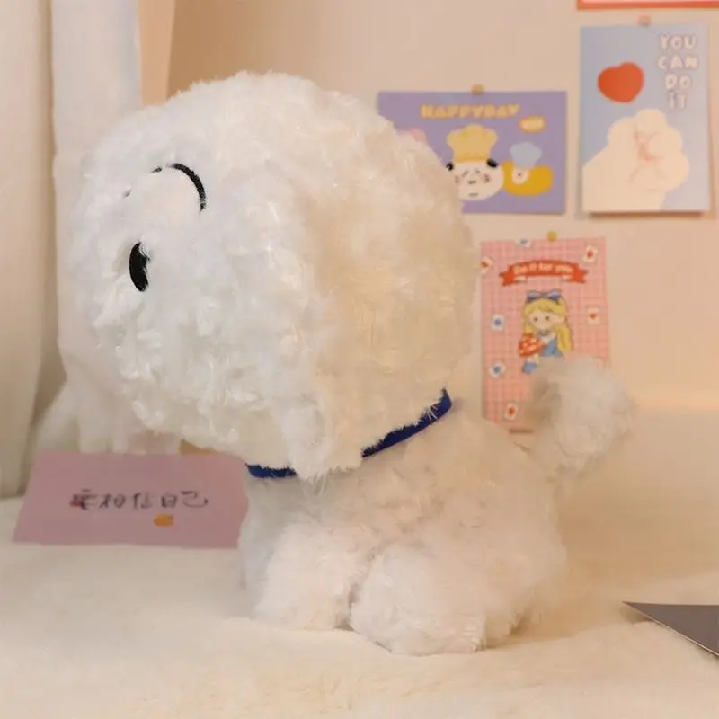 30cm Plush Doll Anime Crayon Shinchan Figure Kawaii Decorate Girl Little White Doll Toy Good Looks Pp Cotton Pillow Doll Gift