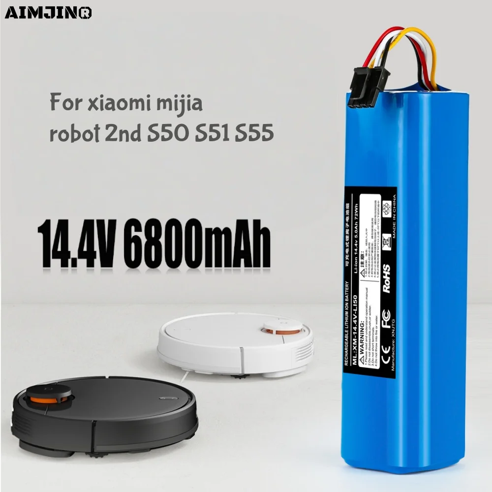 

Original Rechargeable Li-ion Battery for Lifero Robot Vacuum Cleaner RX10 14.4V 6800mAh