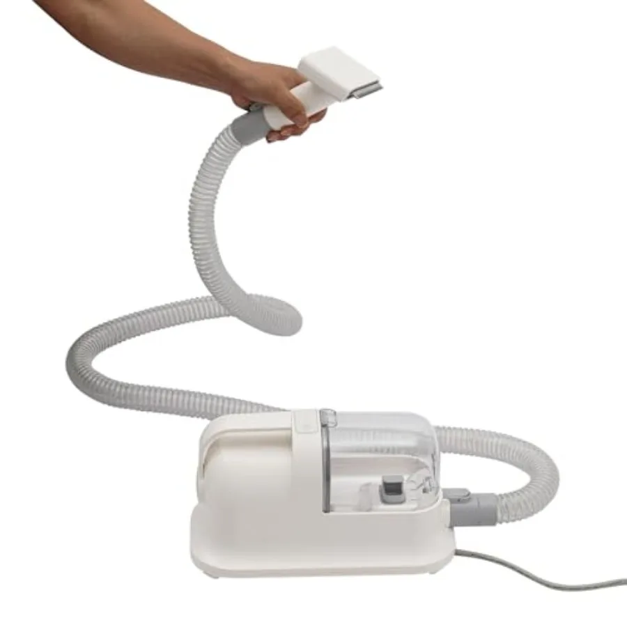 

Pet Grooming Vacuum Hair Trimmer for Dogs Cats with 1.27qt Dust Cup and 6.23ft Hose 13000PA Suction 5 Grooming Tools Low Noise