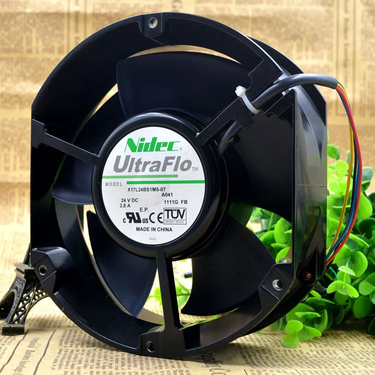 

Новый оригинал X17L24BS1M5-07A041 24 В 3,8 А 17 см 17250 вентилятор