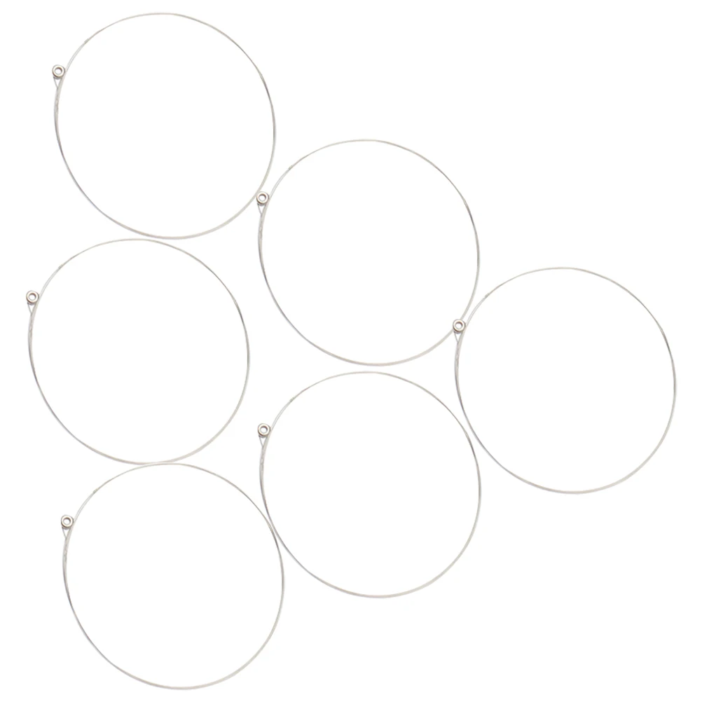 

6 Strings Stainless Steel Electric Stainless Steel Electric Strings Guitar Accessories Replacement Parts for Guitar Metal