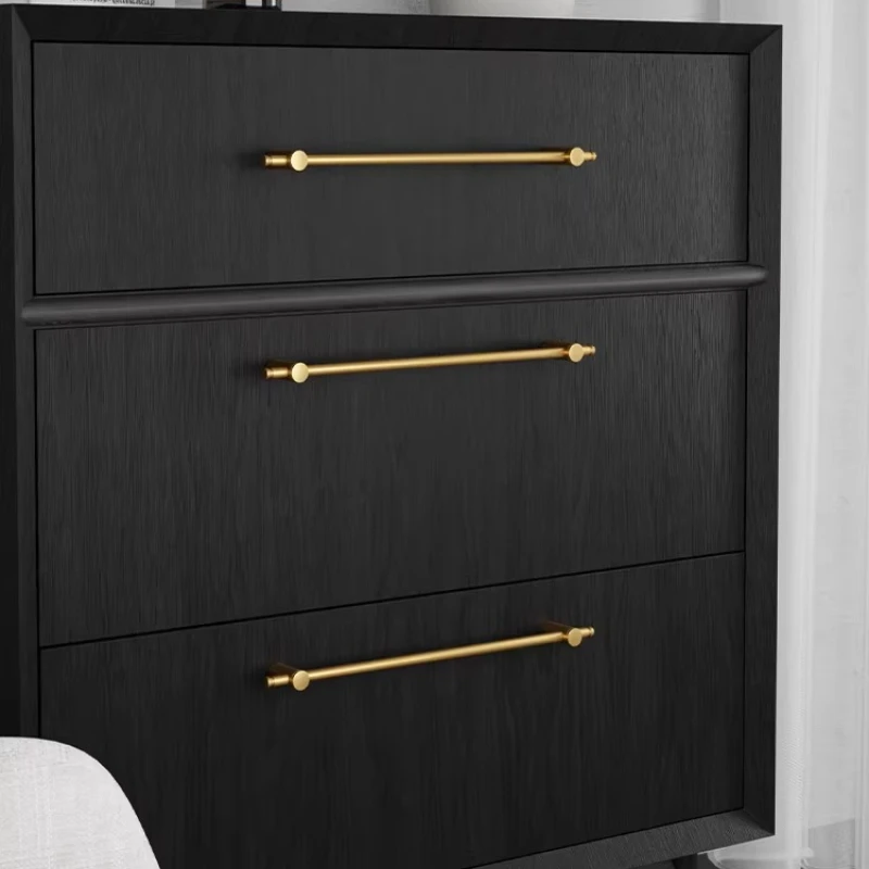 Brass Long Handle  Pure Copper Modern Pulls Simple Gold Light Luxury Pulls Cabinet Adjustable Long Handle Cabinet Handle
