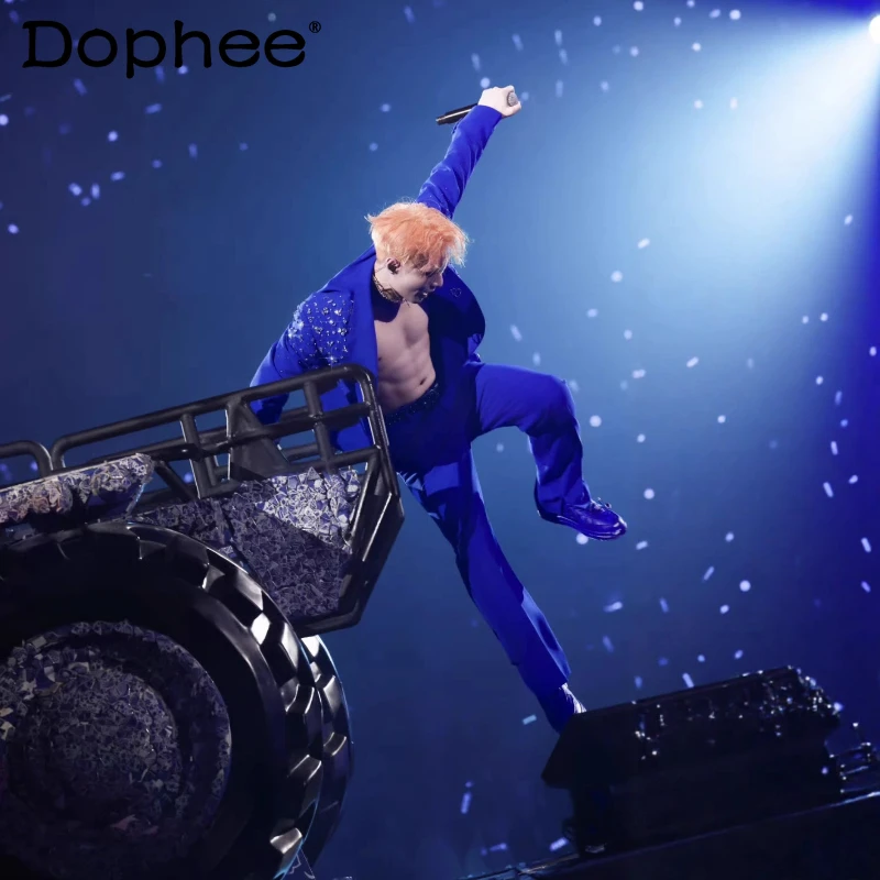 

Men's Suit Sets 2025 Spring Autumn New Fashion Versatile Loose Comfort Blazers Suit Pants Two-Piece Sets Gentleman Stylish 2pcs