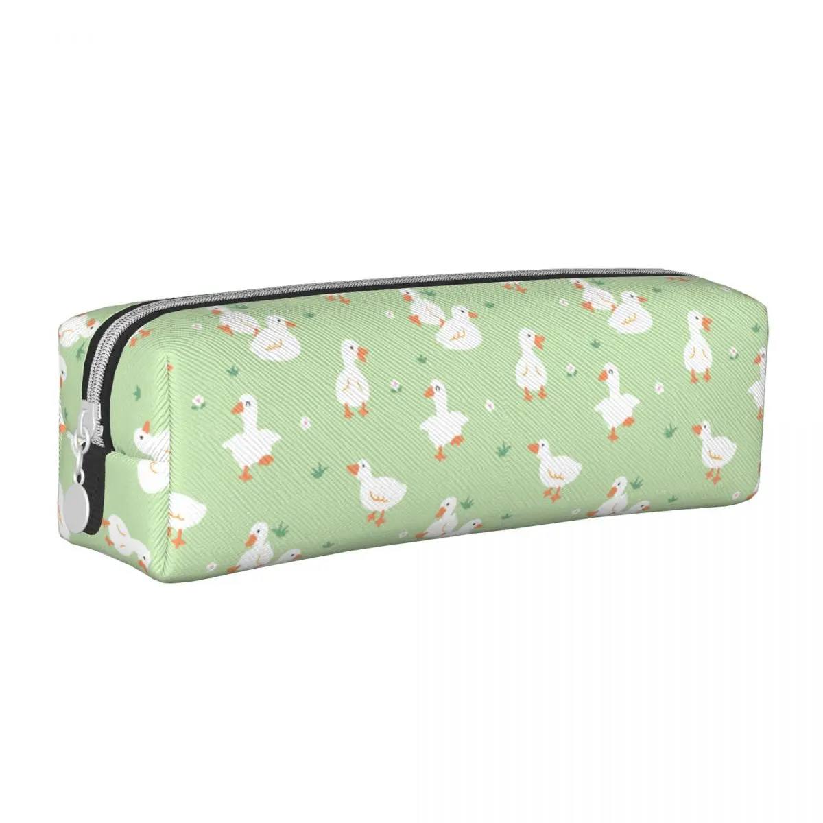 Cartoon Cute Duck And Chicken Pencil Cases Cute Pen Bag for Student Big Capacity Office Zipper Pencilcases