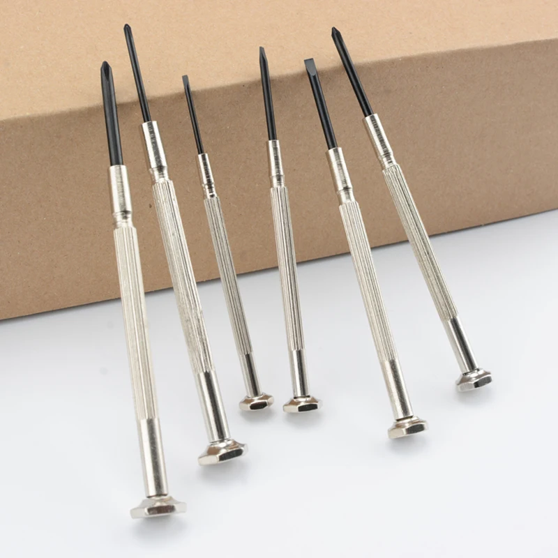 QUALITY 6Pcs/Set Micro Precision Screwdriver Set Mini Watchmakers Tools for Watch Jewelry Glasses Repairs Tool