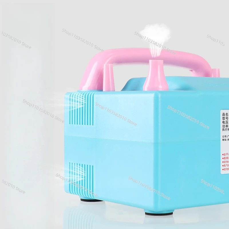 Electric inflatable pump pump double layer 5 inch balloon double hole inflator