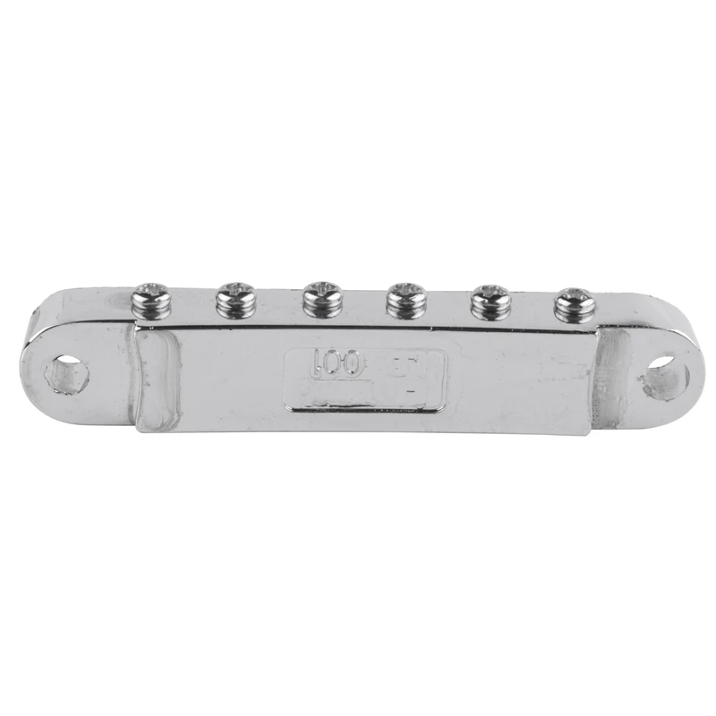 3X Silver Tune-O-Matic Electric Roller Saddle Bridge Lp Electric Guitar Bridge Made In Korea