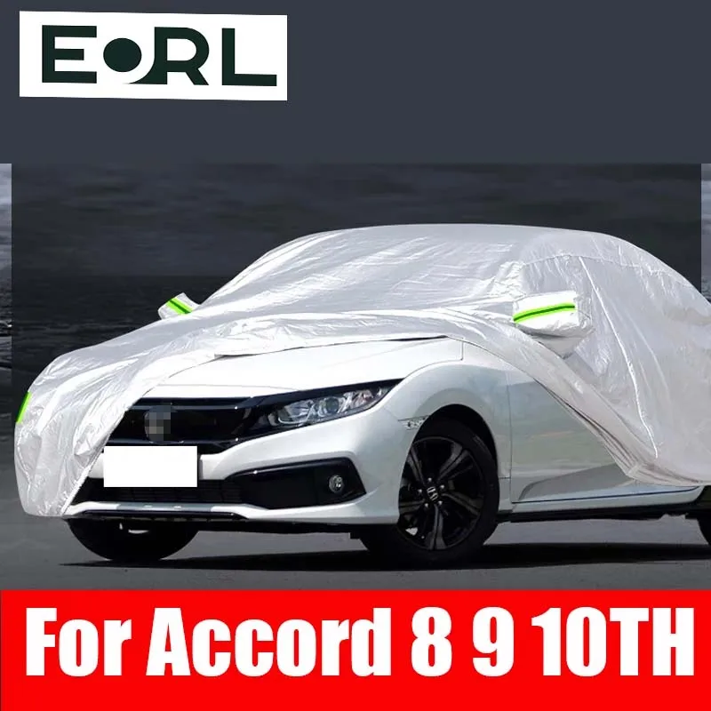 

Car Cover Outdoor Sun Anti UV Rain Snow Frost Dust Protection Cover For Honda Accord 7 8 9 10th 2010 to 2021 Accessories