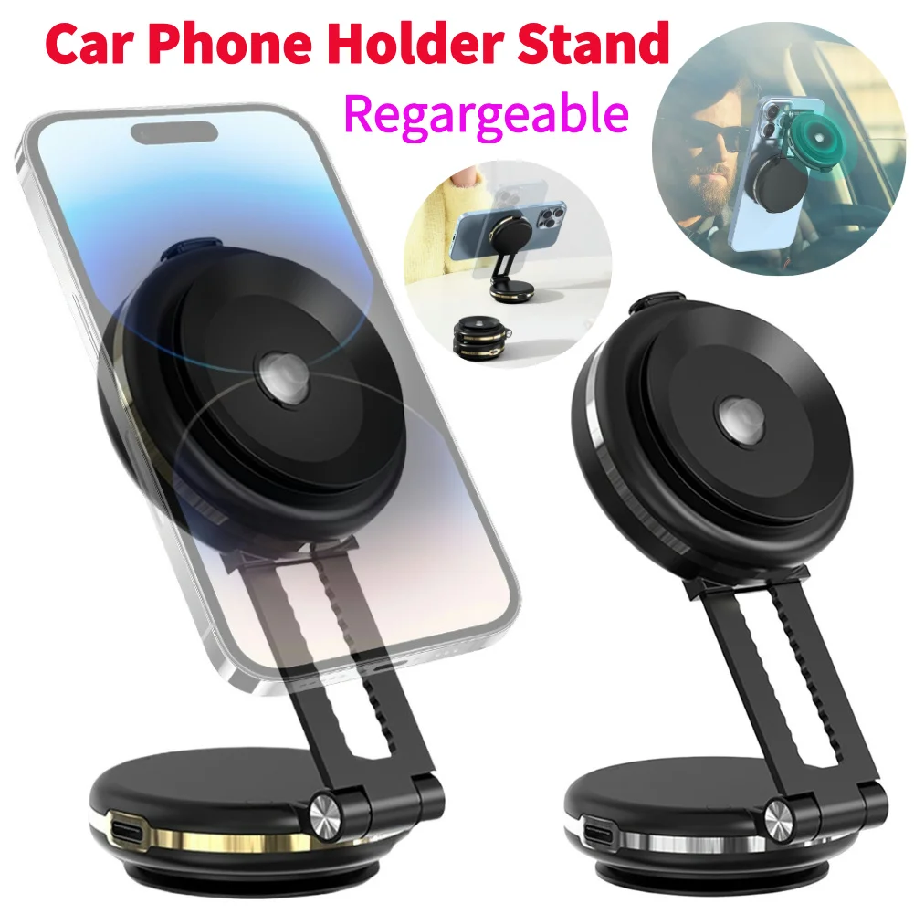 Universal Phone Same Screen Mounting Bracket Folding Hands-Free Cell Phone Holder Desktop Wall Holder for iPhone /Samsung/Xiaomi