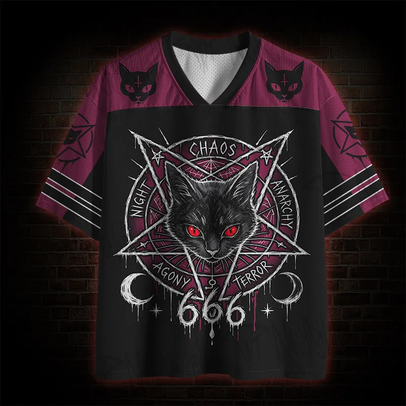 Hot Selling Products, Horror Dark Series Clothing, Fashionable Men's Short Sleeved Sportswear, Cycling, Short Sleeved T-shirts