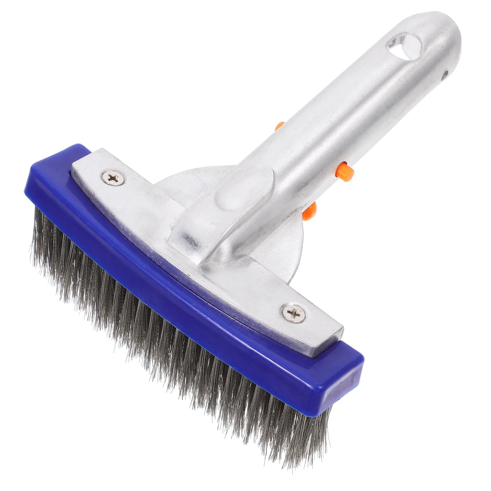 

Pool Cleaning Brush Heavy Duty Tile Scrubber for Metal Portable Head Wire Brushes Walls Swimming