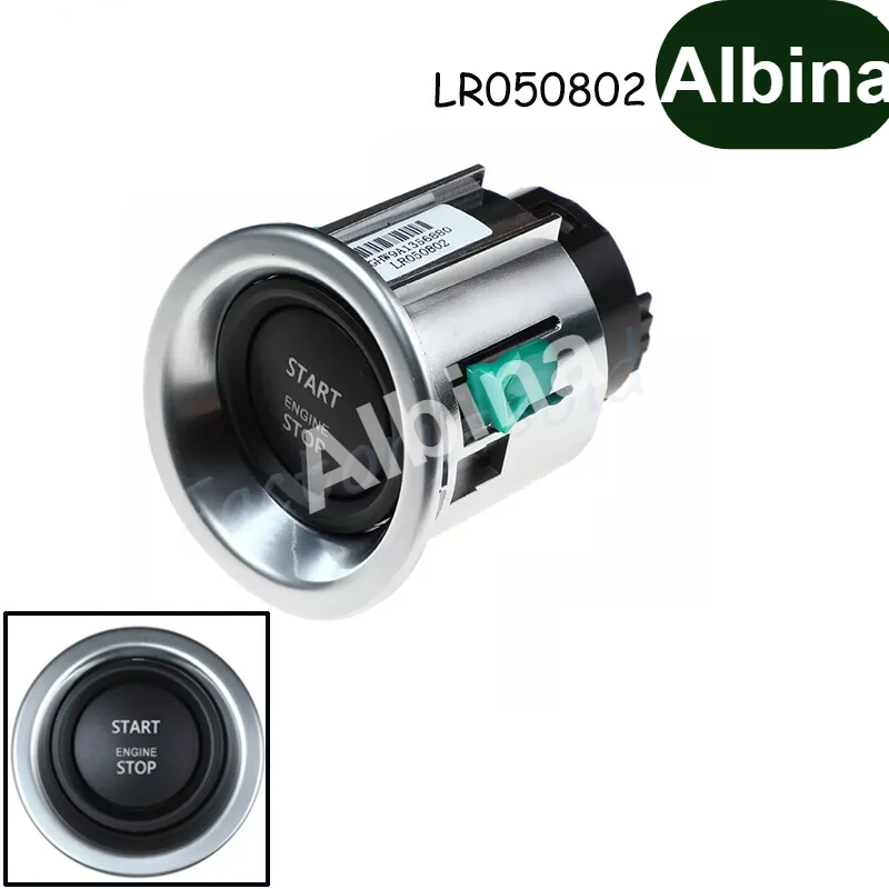 LR050802 Engine Push Start Button Direct Replacement For 2010-2012 Range Rover L322 5.0L Naturally Aspirated & SC V8