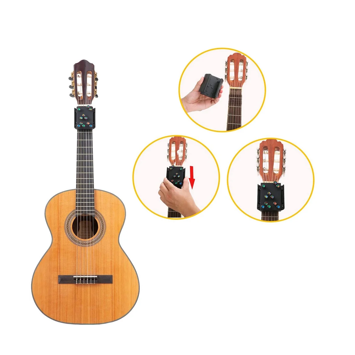 36-41 Inch Guitar Universal Chord Practice Tool One Key Chord Tool Beginner's Chord Practice Tool Chord