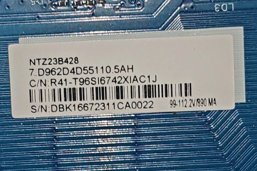 Placa base de TV con Bluetooth y WiFi, CV962D4-D55 4K, memoria de 1.5G+8GB, para 99V--113V 890MA o 65--180v600ma