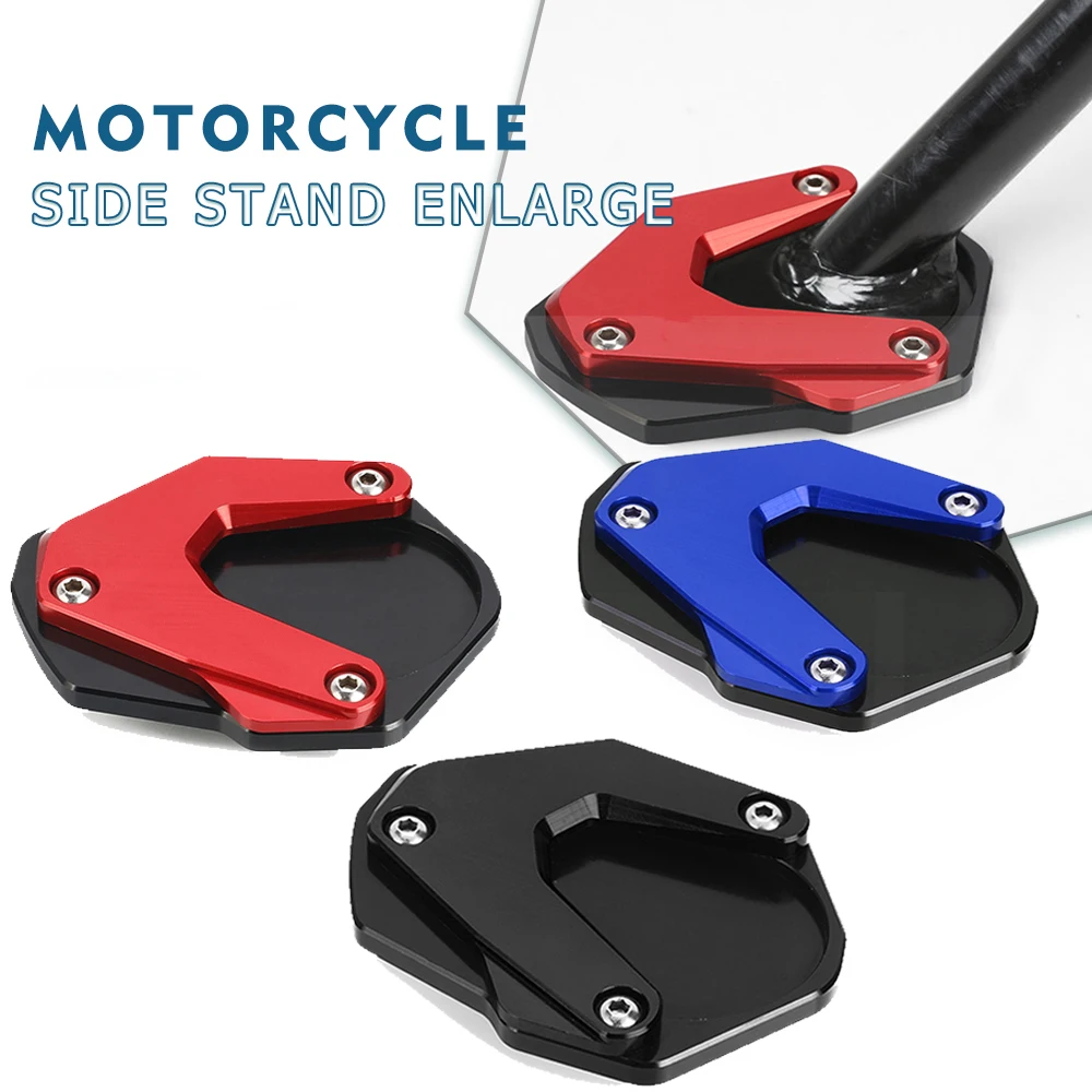 

For BMW R nineT R1200RT R1200R R1200ST R1200 R/RT/ST/RT-P Motorcycle Bike Kickstand Extender Foot Side Stand Extension Pad CNC