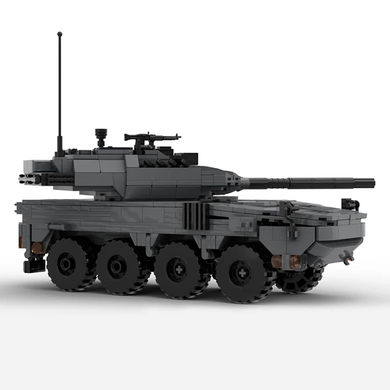 

Type 16 Military Armored Car MOC Building Bricks War Equipment Modular Technology Gifts Holiday Assemble Children Toys Suit