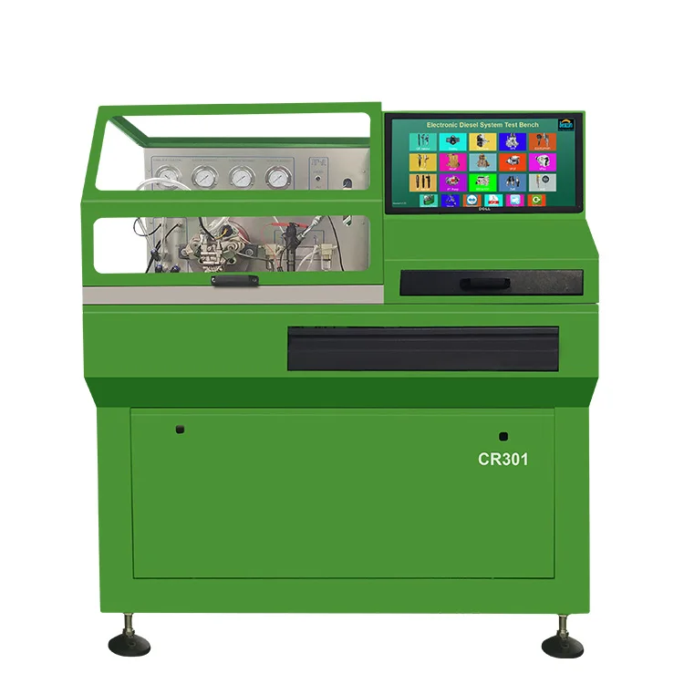 CR301 Common Rail Diesel Fuel Injector Test Bank Electronic Machines Engine Stand 220V Diesel Calibration Test Bench for Oil