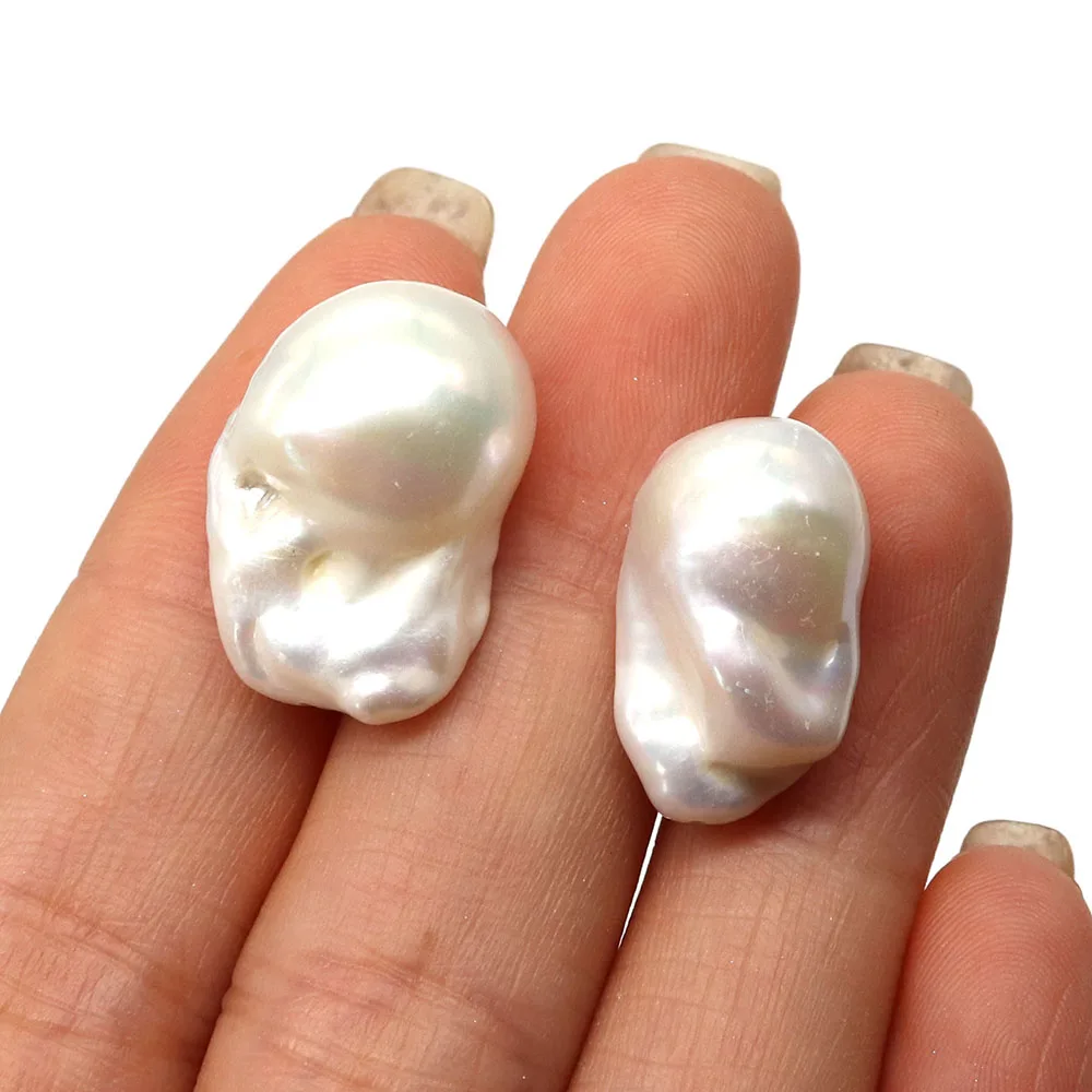 Natural Baroque Pearl Irregular Beads 13-20mm Make Necklace Earring Bracelet Tail Beads DIY Fashion Jewelry Boutique Accessories