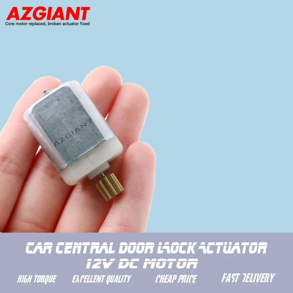 

AZGIANT 9 teeth 4H1837015E Auto Door Central Lock Actuator 12V DC Motor Repair Kit For Audi S7 S8 RS7 RS6 RS5 7.5*7.5MM 1020661