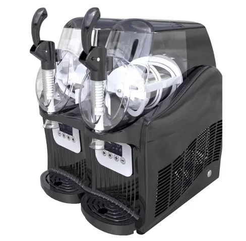 New Automatic 2.5L+2.5L 2 Jars Slushy Machine 110V/220V Commercial Slush Home Use Drink Snow Ice Slush Machine