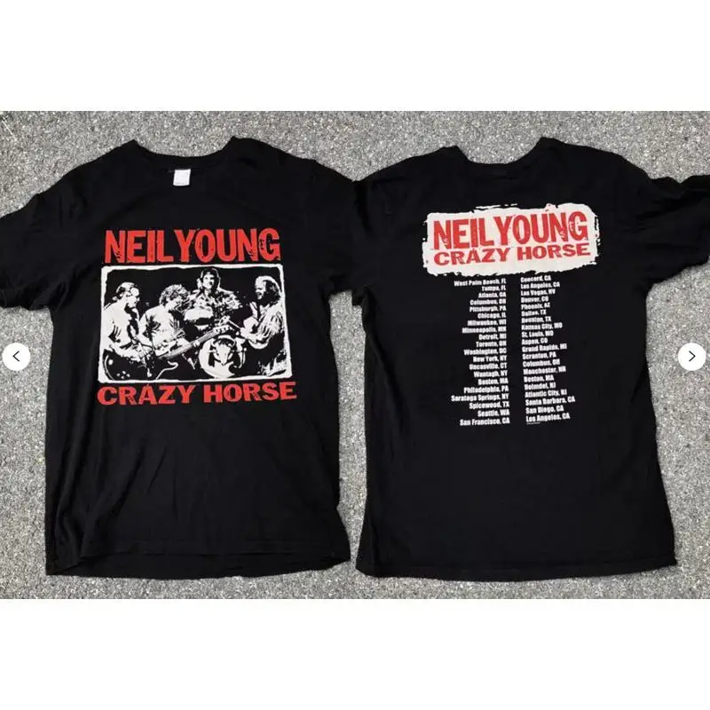 Neil Young Crazy Horse Tour 2003 T Shirt