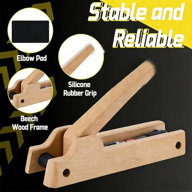 

Arm Wrestling Trainer with 12 Adjustable Resistance Level for Enhancing Grip Comfort and Muscle Strengthening 24BD