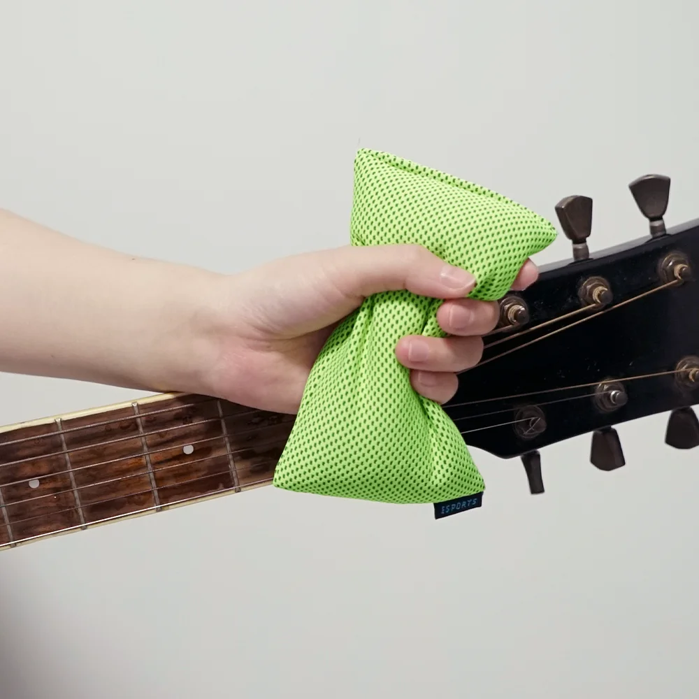 Reusable Hand Sweat Absorber Pouch, Sweat Bag for Sweaty Hands, Moisture‑Absorbing Hand Pouch for Guitar Players Musicians