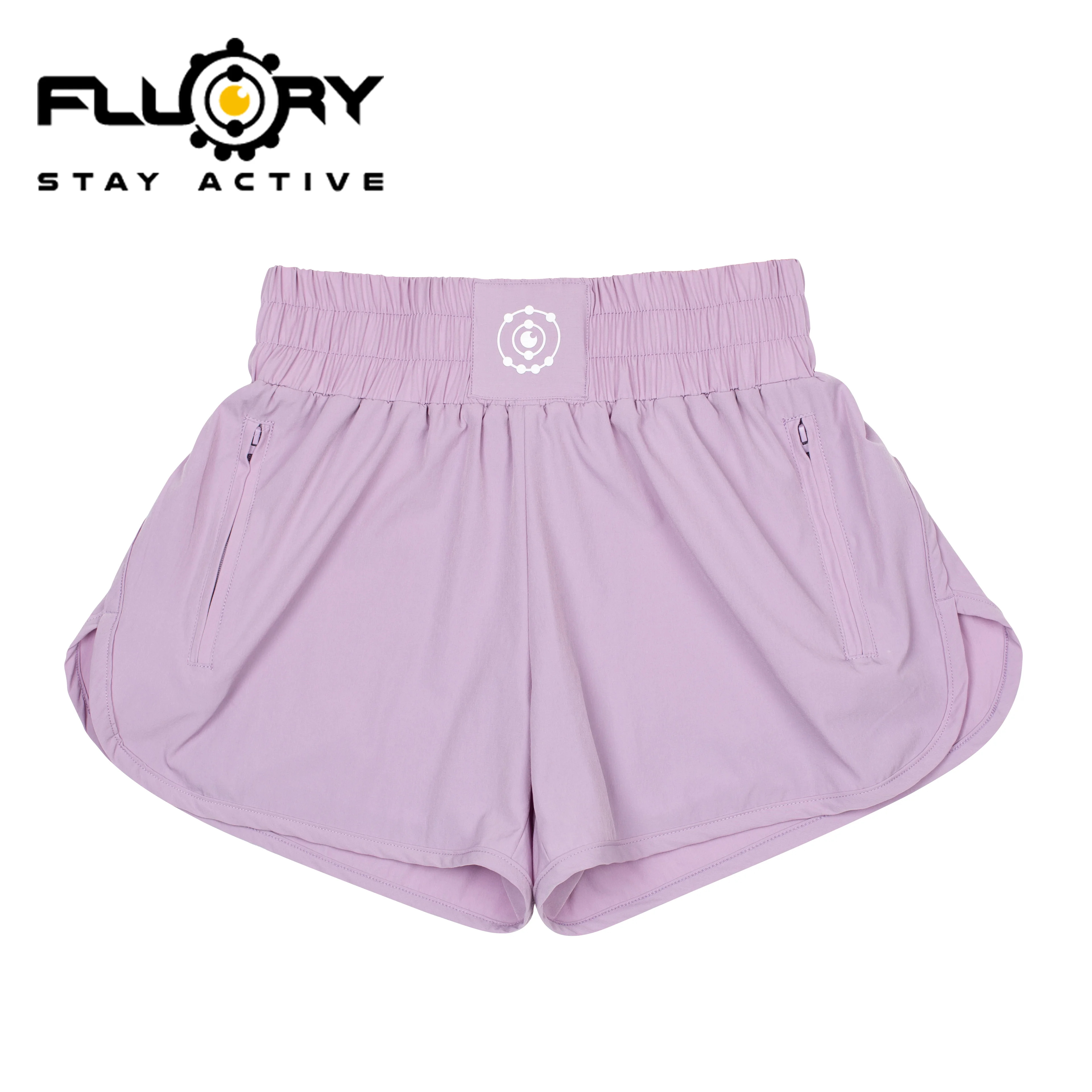 

FLUORY New Women's Yoga Shorts High Waist Sports Fitness 2-in-1 Sports Shorts Running Shorts, Sports Shorts Quick Drying Shorts