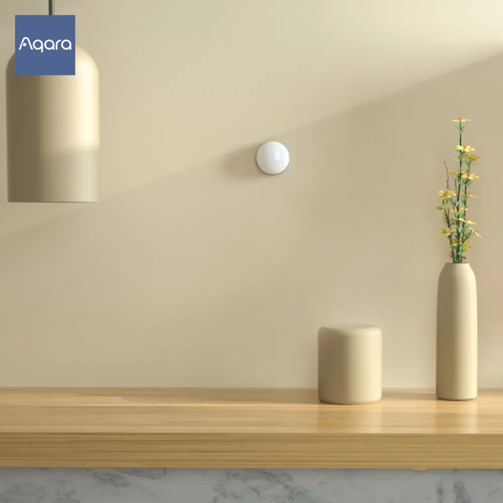 Aqara Light Sensor T1 Zigbee 3.0 Brightness Sensor Smart Home Light Detector Magnetic APP Control By Aqara Home Homekit APP
