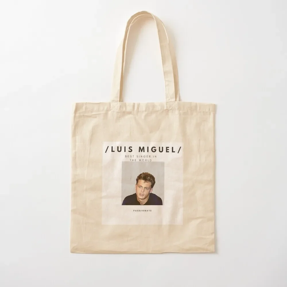 Luis Miguel Premium Tote Bag Canvas bag for women custom canvas bag tote bags aesthetic eco folding