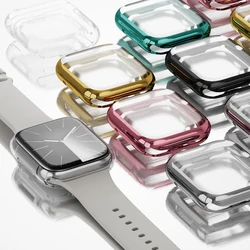 Screen Protector For Apple Watch 10 Case 46mm 42mm 45mm 41mm 44mm 40mm TPU bumper Cover iWatch Series 9 8 7 SE 6 5 4 Protective